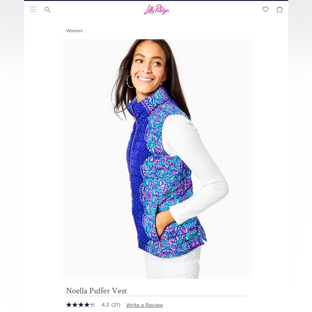 Lilly Pulitzer Noella Vest